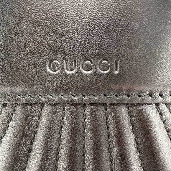 Gucci Calfskin Trapuntata Queen Margaret Bamboo Top-Handle / Backpack - Picture 6 of 14